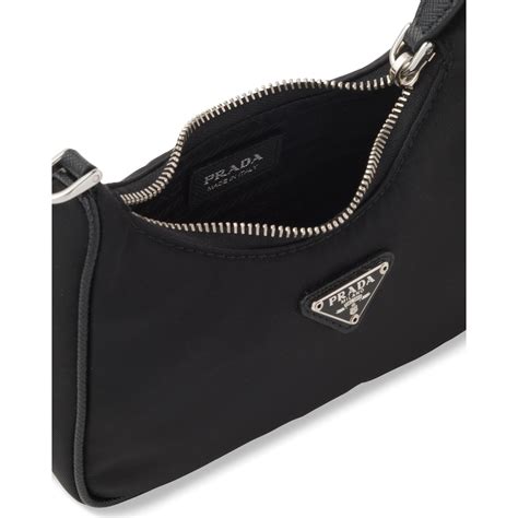 prada nylon mini shoulder bag